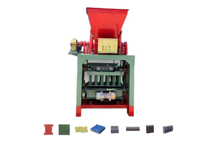 Semi-automatic Brick Making Machine - QMJ4-35D