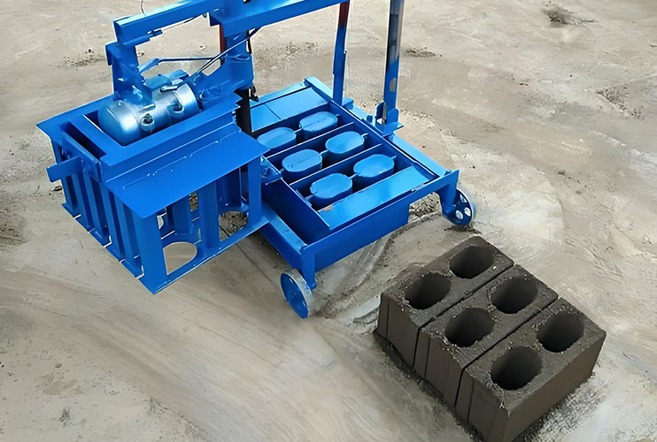 Small Mobile Brick Making Machine - QMY2-40