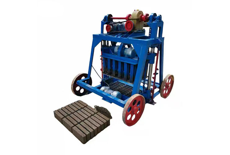 Small Mobile Brick Making Machine - QMY4-40