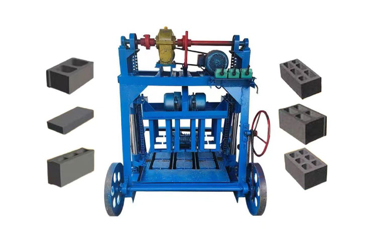 Small Mobile Brick Making Machine - QMY4-40